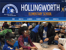Tablet Screenshot of hollingworthschool.edlioschool.com