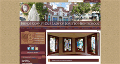 Desktop Screenshot of bishopconatyloretto.edlioschool.com